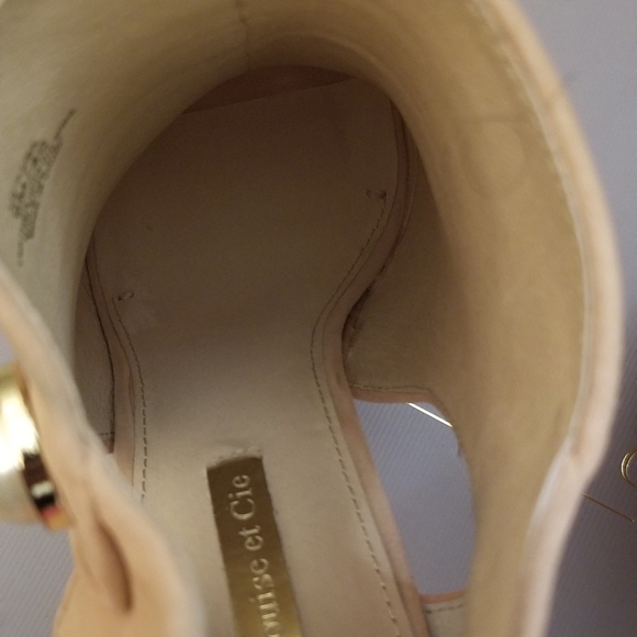 Louise et Cie ILLISA  LO-ILLISA - Demure Pink Kidsuede 9M Open Toe Bootie - Picture 13 of 16